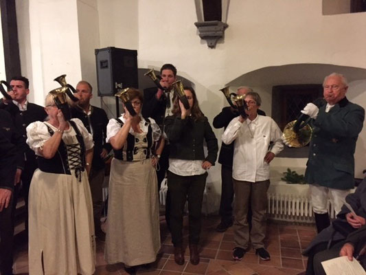 Hubertusmesse des Jagdvereins Hubertus Gießen im Kloster Arnsburg