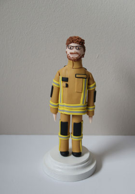 Geschenk für ein Feuerwehrbegeisterte Person, personalisiert