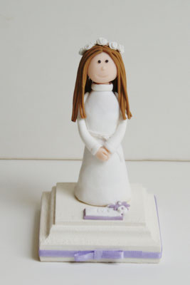 personalisierte Figur als Geschenk zur Kommunion