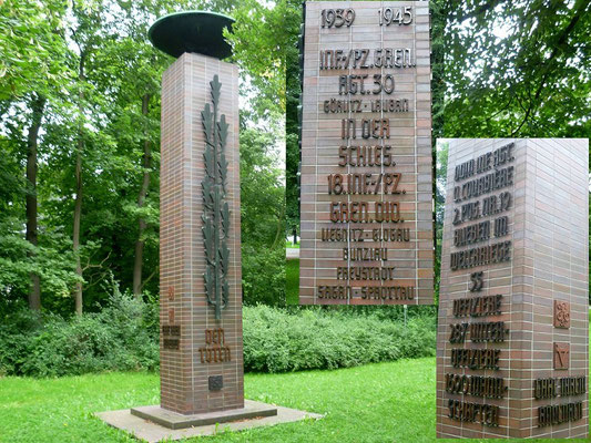 Kriegerdenkmal am Ständehaus, Dr.-Kahlbaum-Allee