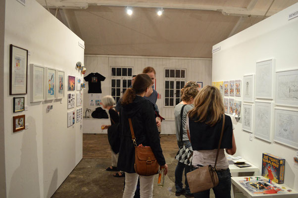 Ausstellung Druckreif, Badstrasse 8