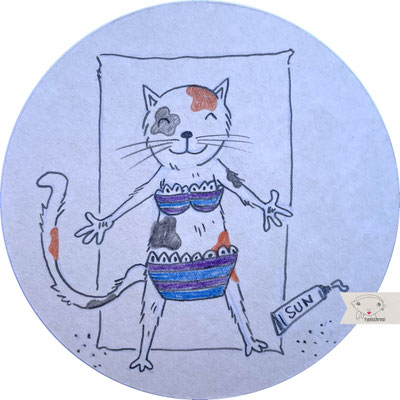 Wunsch: Weiße Katze mit grauen& orangen Flecken | ©typischresi