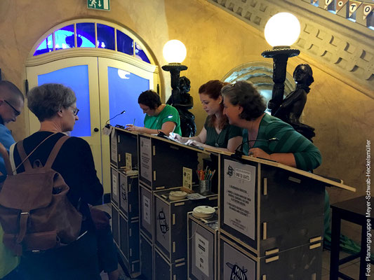 Foyer Comödie Fürth, Fürther Höfefest 2018, Minikunst to Go