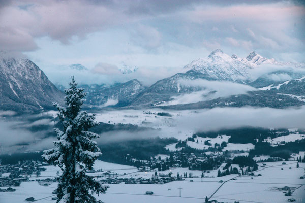 Blick über die Alpenwelt Karwendel