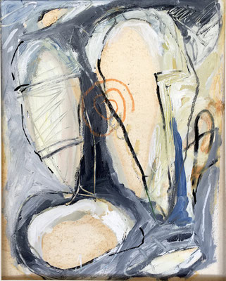 DESSIN SUR PAPIER ST 45X65 1995 Philmari ROJOUAN Artiste peintre Nantes