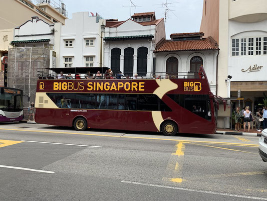 Sightseeing Tour - Big Bus - Singapur - travelumdiewelt.com