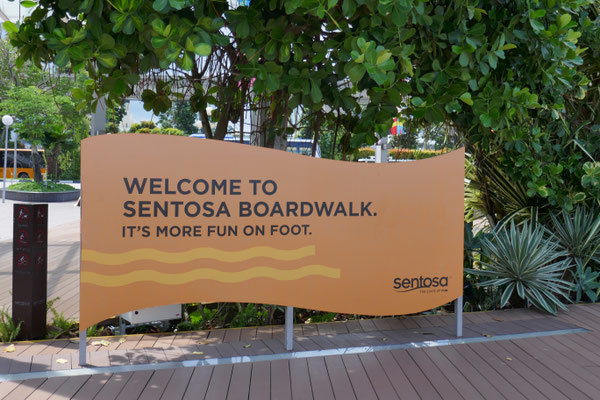 Sentosa Island - Boardwalk - Abenteuer Park - Singapur - Travelumdiewelt.de