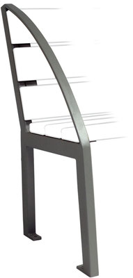 Sitzstuhl Silaos mit Armlehne "Bogenförmig"