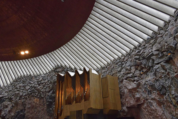 Orgel Temppeliaukio-Kirche (Felsenkirche)