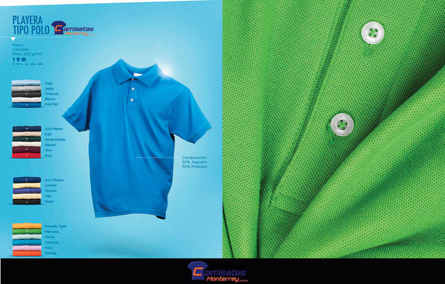 Playeras Tipo Polo En Monterrey Camisetas Monterrey