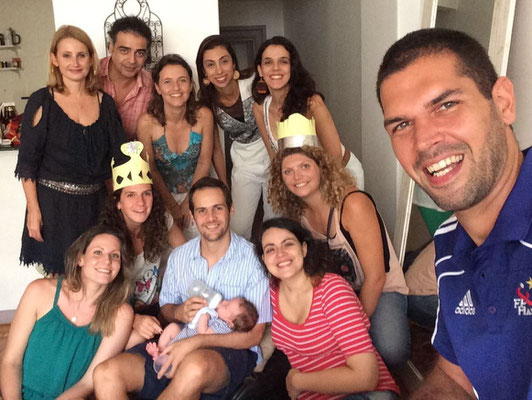 Fabienne, Sebastian, moi, Luana, Afeida, Celine, Helene, Walter & Rohan, Imane, Maud, Seb