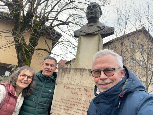 Avec JL Brugeille, sourd inspecteur pédagogique régional en LSF Académie de Toulouse