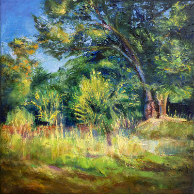 huile sur toile, 2025, 40x40cm