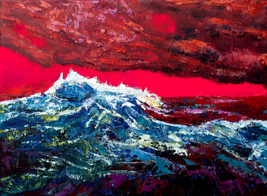 30x40cm, huile et acrylique sur toile, 2024