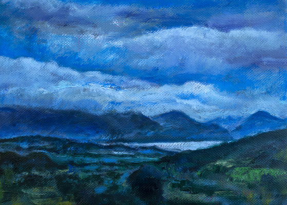 huile sur toile, 2024, 16x22cm
