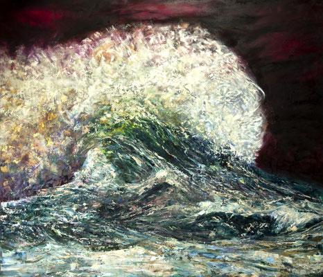 190x200cm, huile et acrylique sur toile, 2024