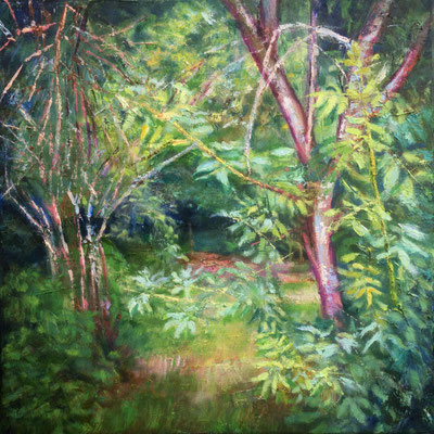 huile sur toile, 2025, 40x40cm