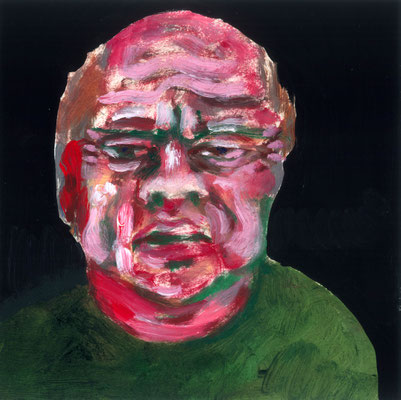 acrylique sur papier, 20x20cm