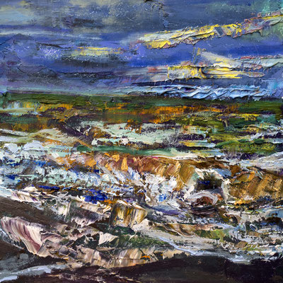 20x20cm, huile sur bois, 2024