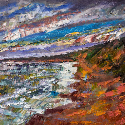 20x20cm, huile sur bois, 2024