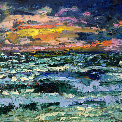 20x20cm, huile sur bois, 2024