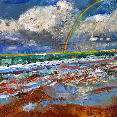 20x20cm, huile sur bois, 2024