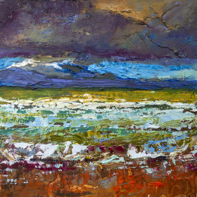 20x20cm, huile sur bois, 2024