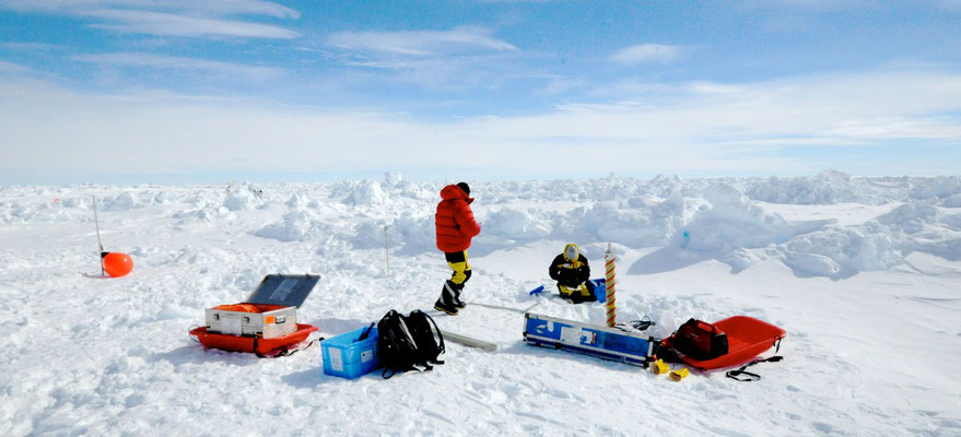 Sea ice research 2012