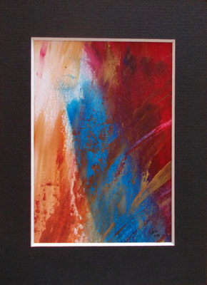 Sans titre, 2016 acrylique sur papier, sous verre,                          13x18 cm, 80 CHF