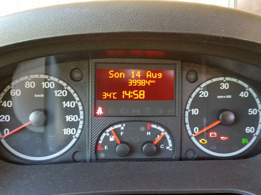 und das ist nicht die Motortemperatur :-)