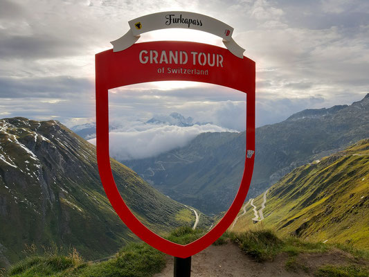 das ist ein Teil der Grand Tour Swiss, die Höhepunkte der Schweiz verbindet