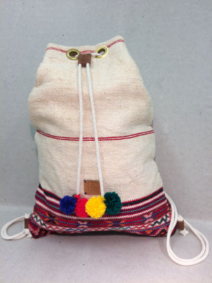 Turnbeutel aus traditionellen bulgarischen Stoffen, Art.Nr. 16