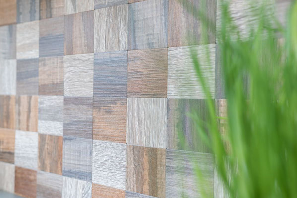 Mosaico Adesivo 50mm Wood Mix