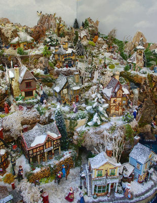 Village Noël/Christmas Village 2013 : Petite vue aérienne