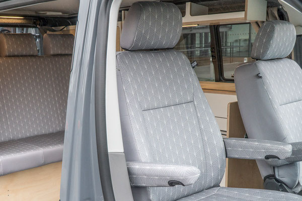 Sitzbezug Art Deco Grey