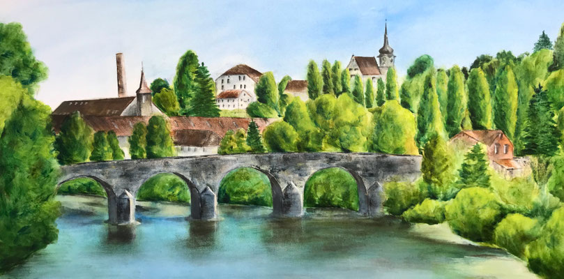 Thurbrücke Bischofszell 50x100