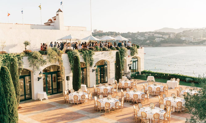 Dj mariage Hostal La Gavina, S'Agaró, Girona. Dj mariage Costa Brava. Mariage Français en Espagne. Wedding Costa Brava. Stéphane Terpreau.