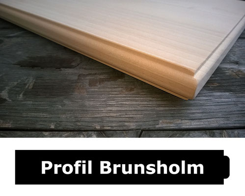 Fensterbank Kiefer unbehandelt Profil Brunsholm