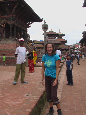 Having a laugh in Kathmandu