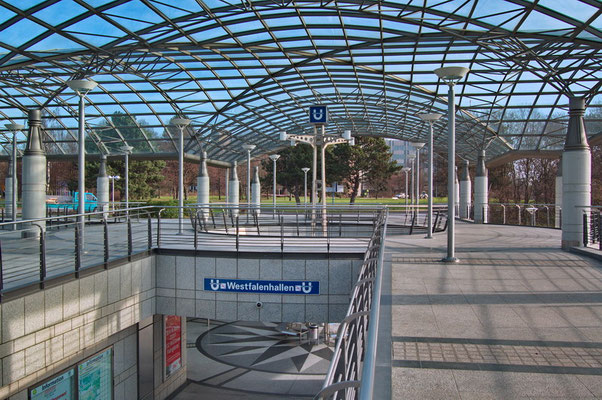 U-Bahnstation, Dortmund │Westfalenhallen