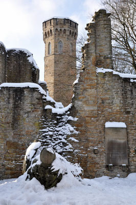 Ruinen der Burganlage Syburg