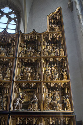 Petrikirche, Dortmund - "Goldenes Wunder", Antwerpener Schnitzaltar | 2019 