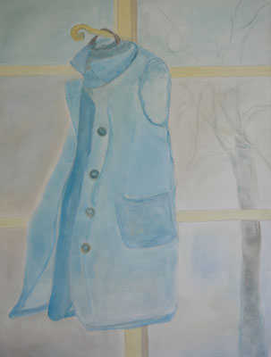70 x 100 Acryl auf Leinwand 2019 Serie "Stirb und Werde"