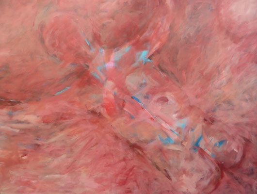 80 x 100 Acryl auf Leinwand 2015 Serie "Stirb und Werde"