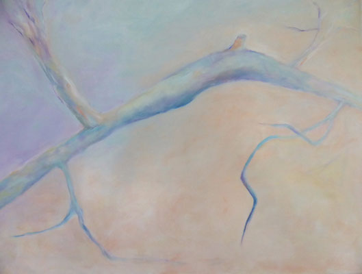 Triptychon Verästelung 60x80x2 Acryl auf Leinwand