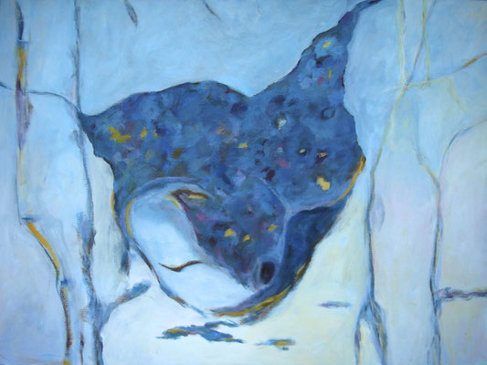Serie "Stirb & Werde" 60x80 Acryl auf Leinwand