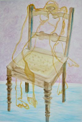 Serie "Ungreifbares" 60 x 80 auf Leinen