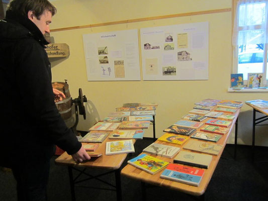 Auch die Heimatstube konnte viele Besucher verzeichnen. Besonderen Anklang fanden die Kinderbücher aus DDR-Zeiten.