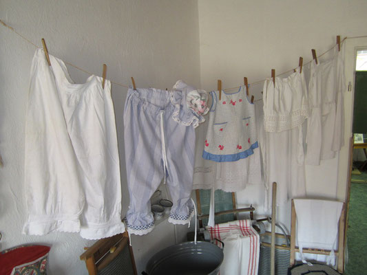 Waschtag in der Heimatstube Meuro