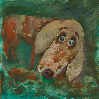 20x20, Acryl auf Sperrholz